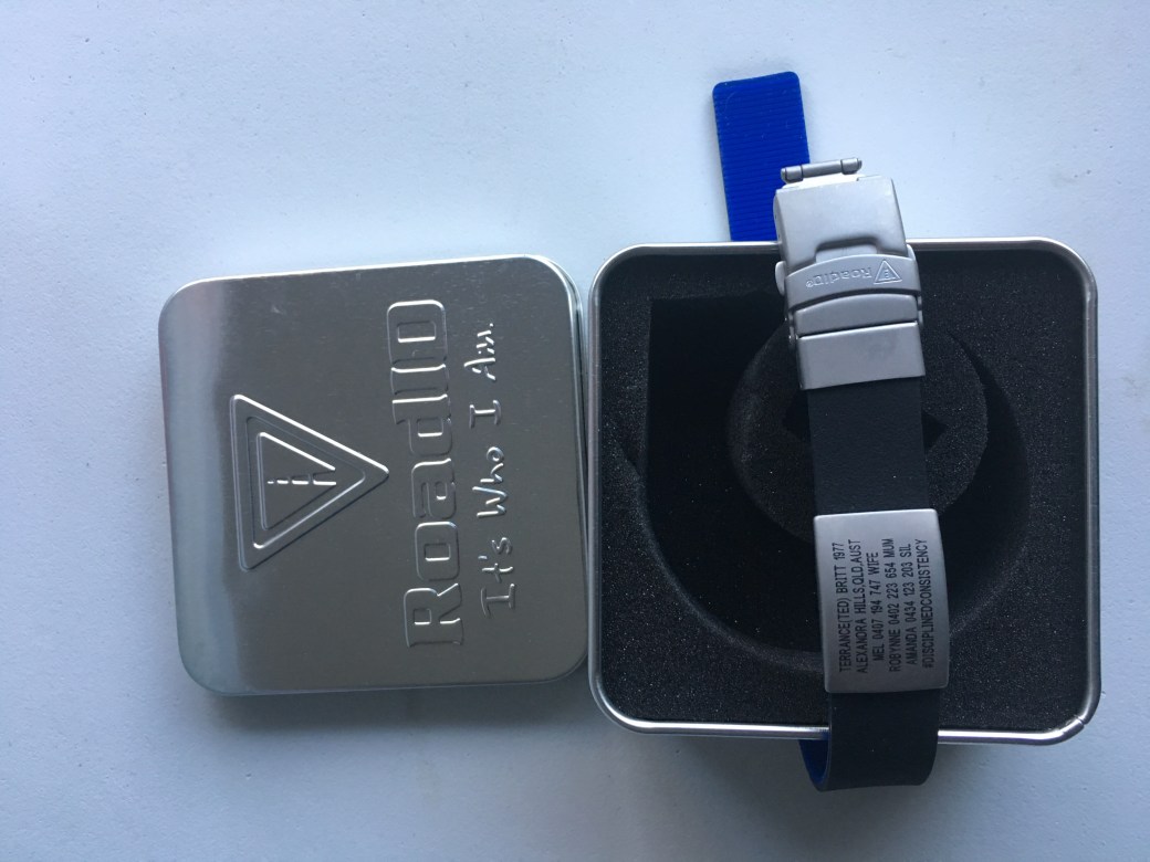 RoadID - wrist band