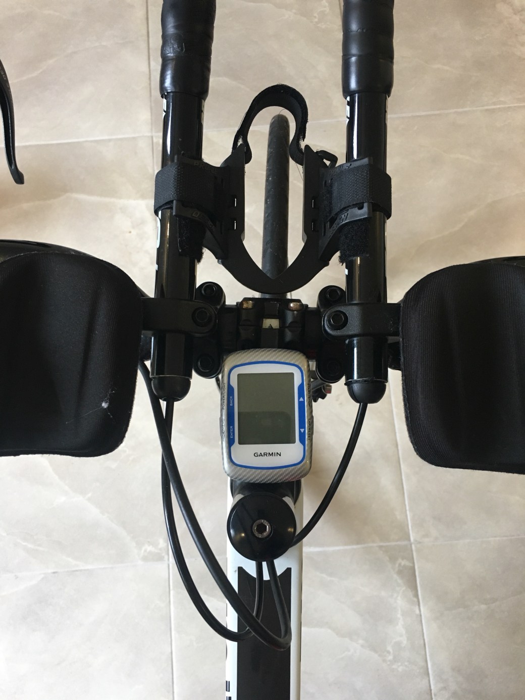 Garmin Edge 500, installed