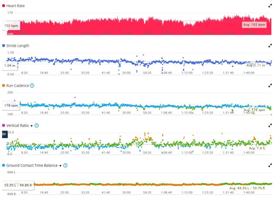 Garmin Run Stats